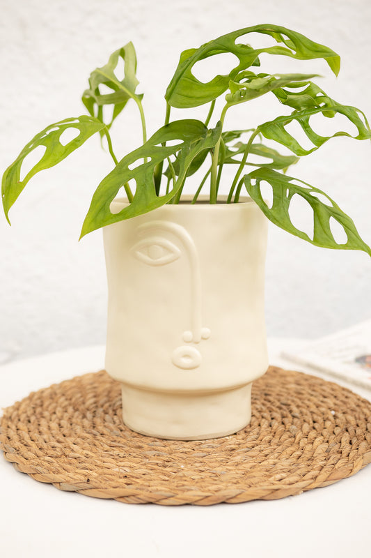 Macetero Rostro Étnico