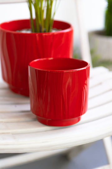 Macetero Selva Rojo