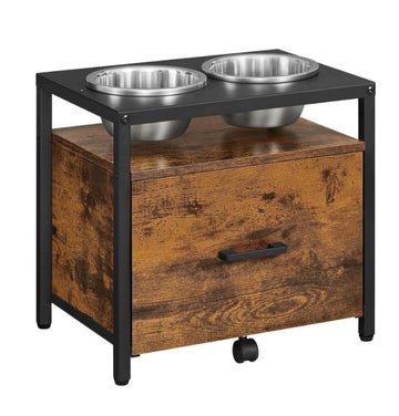 Mueble Pet Comedor Elevado y Despensa - Ali 03