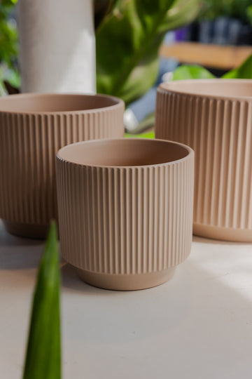 Macetero Industrial Arena Rosa