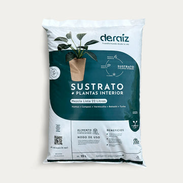 Sustrato Plantas de Interior | 22 Litros o 10 Litros