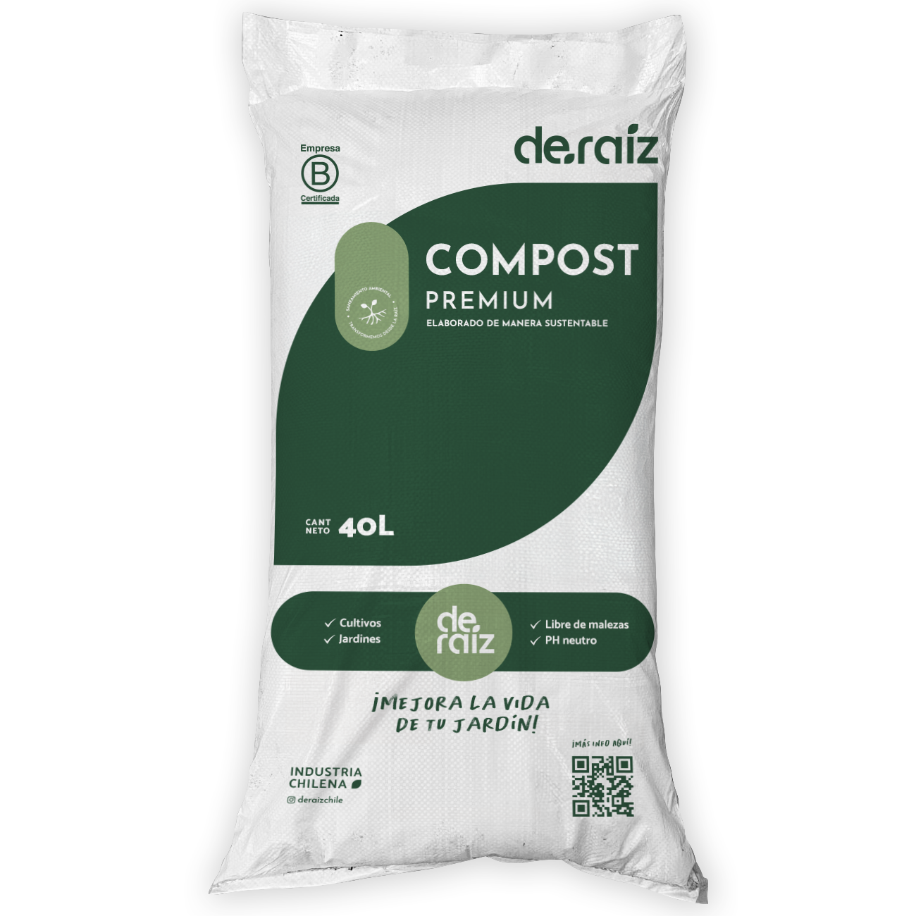 Compost Premium | 40 Litros