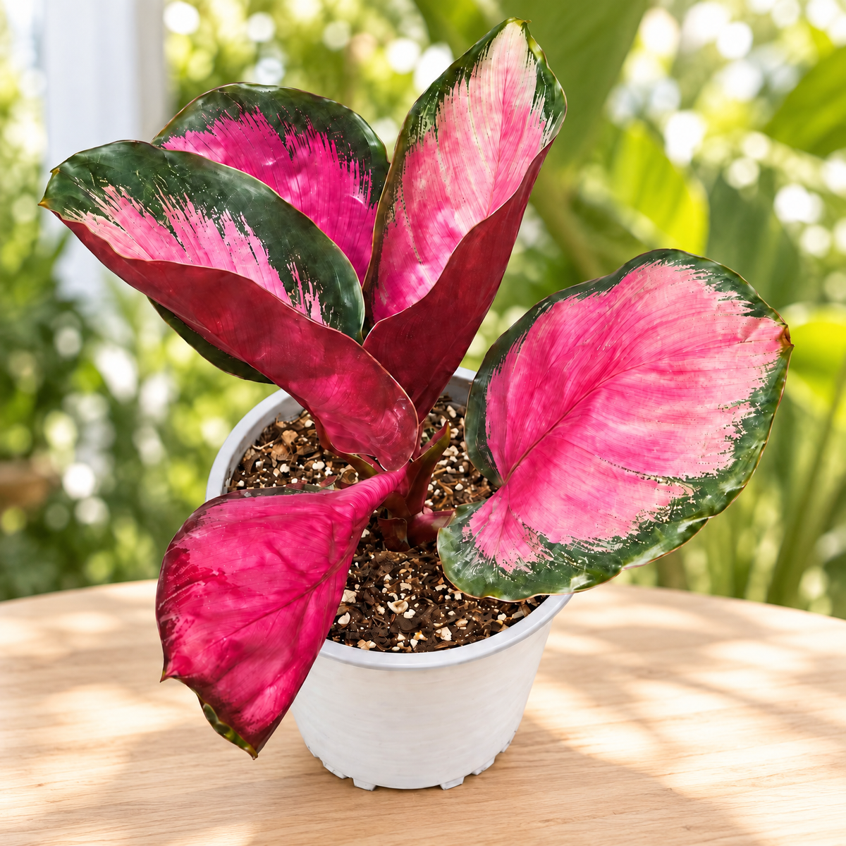 Calathea roseopicta White Rose M11