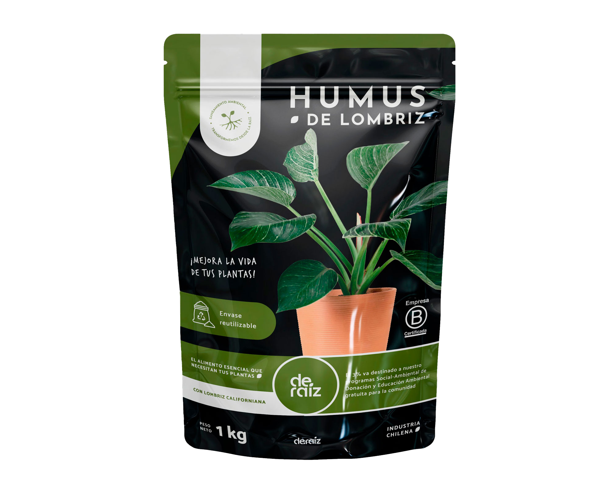 Humus de Lombriz | 1 Kg